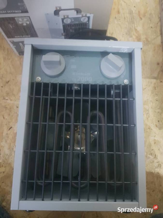 Einhell Grzejnik elektryczny EH 2000 wentylator Głogowa sprzedam