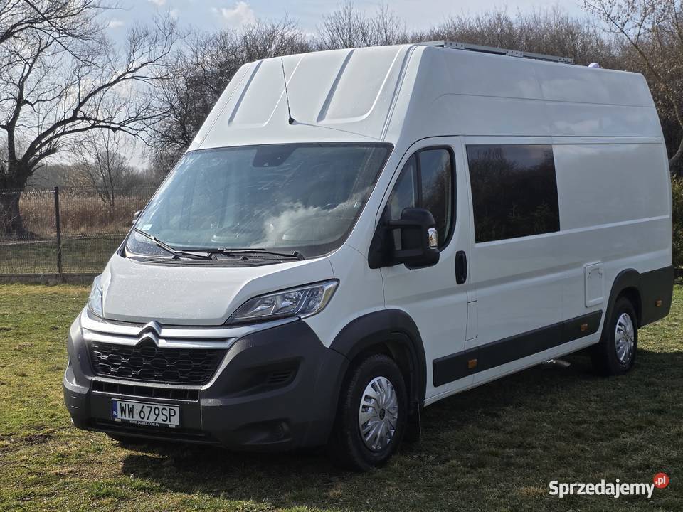 Kamper campervan jumper nowa zabudowa Faktura pełny VAT