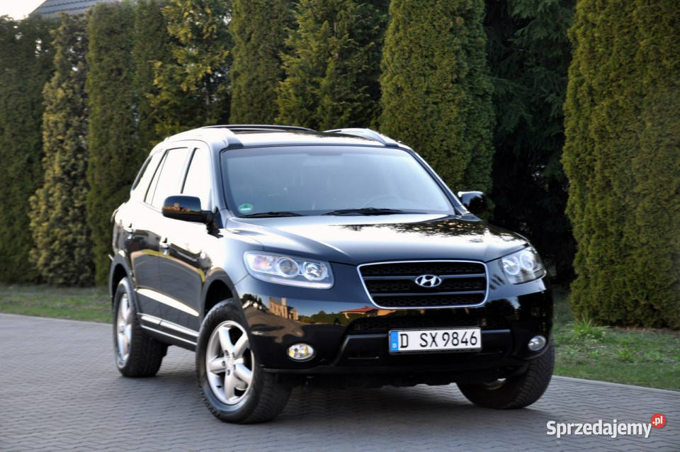 Hyundai Santa Fe 22CRDi155SkóryKlimatronikGrzane podgrzewane fotele Ostrów Mazowiecka sprzedam