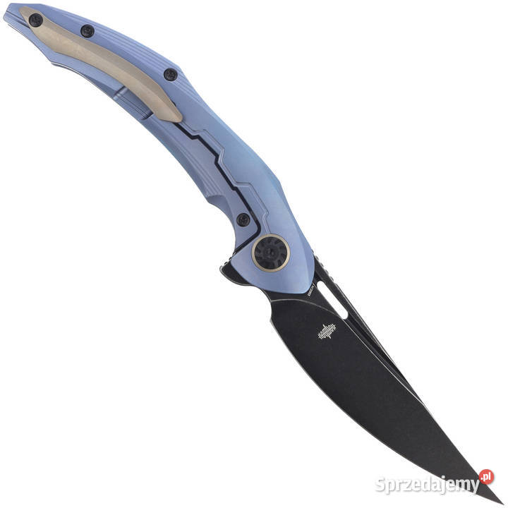 Nóż składany Bestech Marukka Blue Titanium Black Warszawa