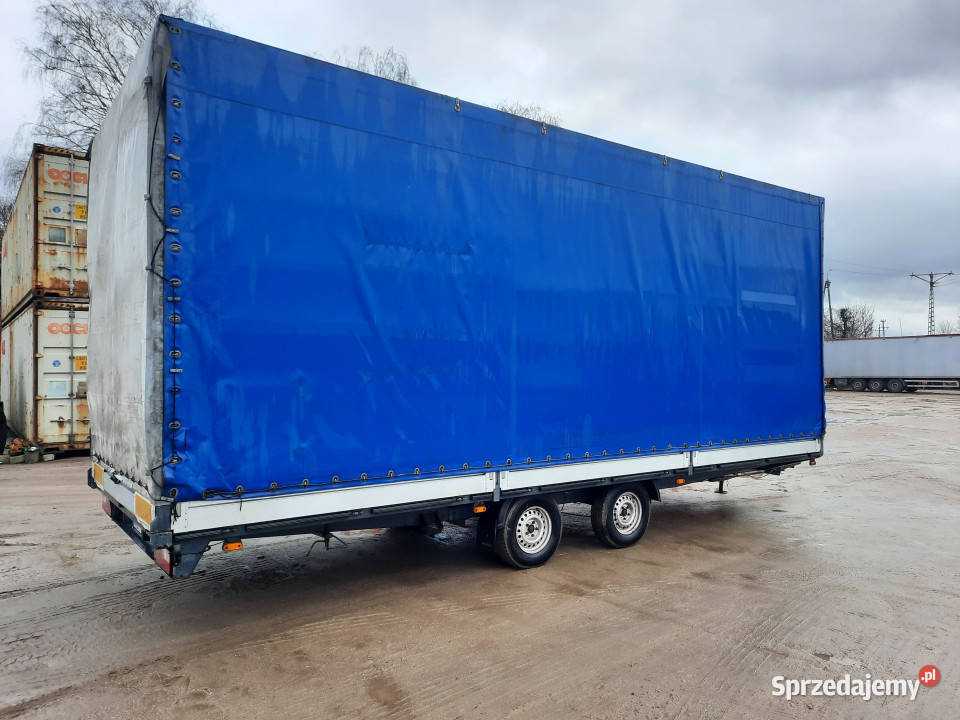 Przyczepka KONAR ładowność 1740 DMC 3490 warmińsko-mazurskie Rudolfowo