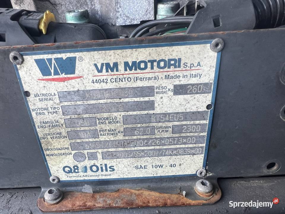 Silnik Vm Motori z pompami hydraulicznymi jazdy