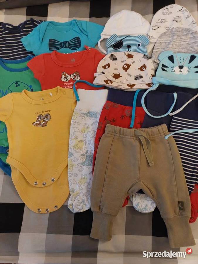 Ubranka niemowlęcia rozmiar 56 ponad 50 Łomża