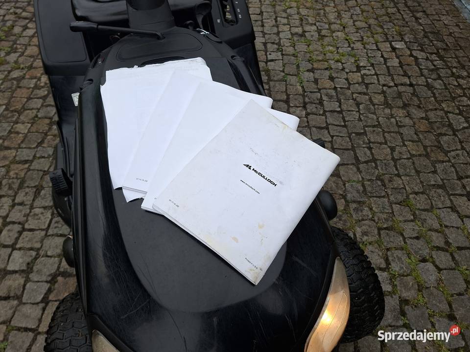 Mc Culloch traktor kosiarka 1 w ogrodach dolnośląskie