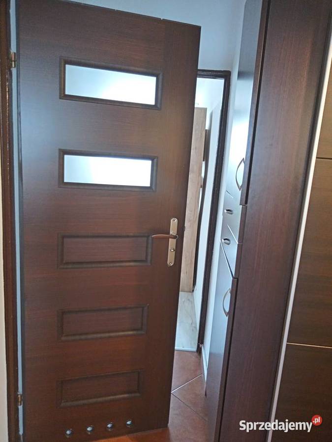 drzwi wewnętrzne używane brązowe opolskie sprzedam