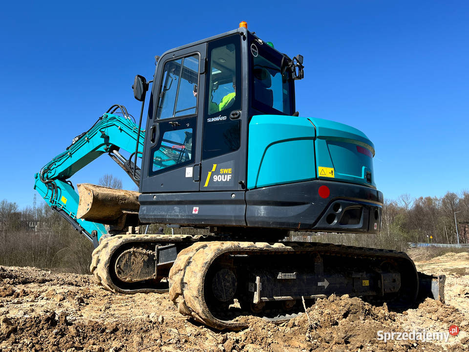 Koparka gąsienicowa SWE90UF 9 ton Yanmar JCB pełny VAT Koparki Kęty