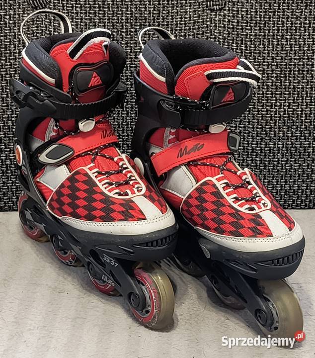 Rolki K2 MOTO JR regulowane rozmiar 32 do 37 Piotrków Trybunalski