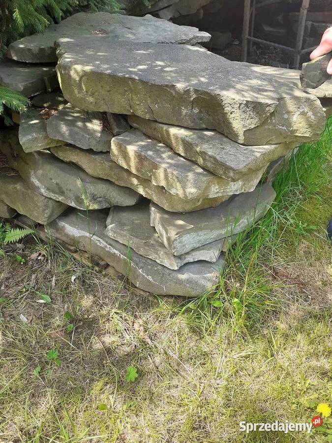 Kamień naturalny na elewację do ogrodu śląskie Szczyrk