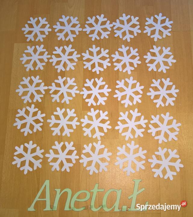 Dekoracje zimowe dwustronne jednostronne z Ryki