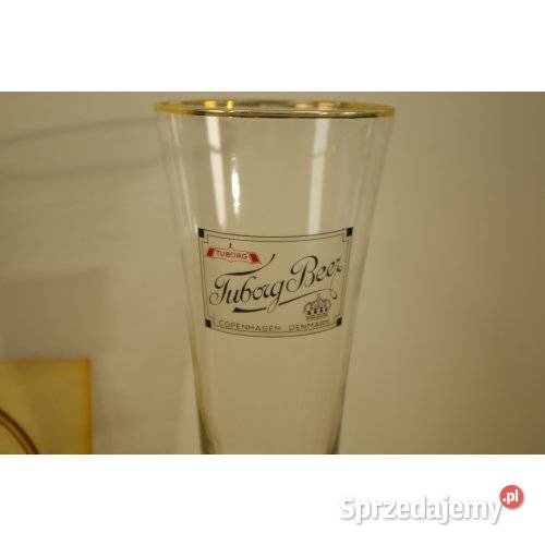 Komplet 2 szklanek do piwa Tuborg Beer