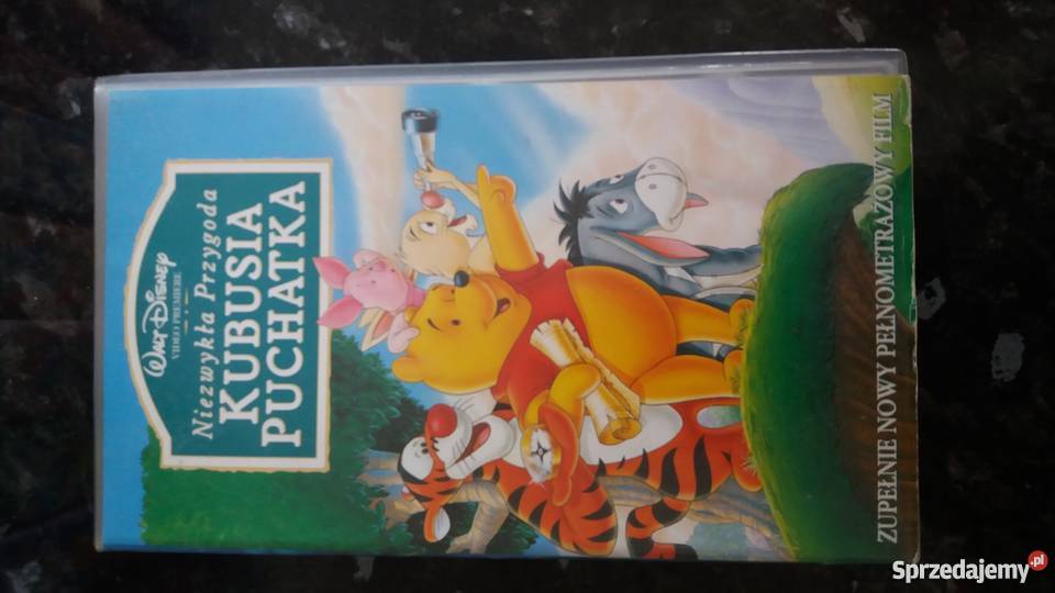 Bajki dzieci na kasetach VHS mazowieckie Warszawa