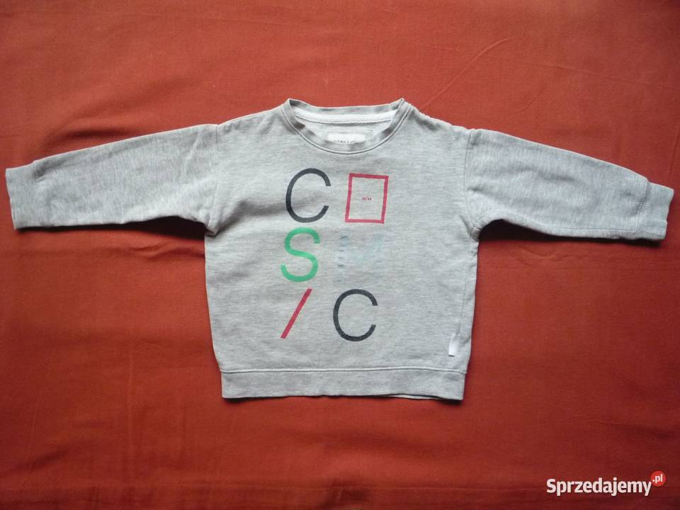 Reserved r 98 Bluza Ciepła bawełna jasno szara w Szczecin