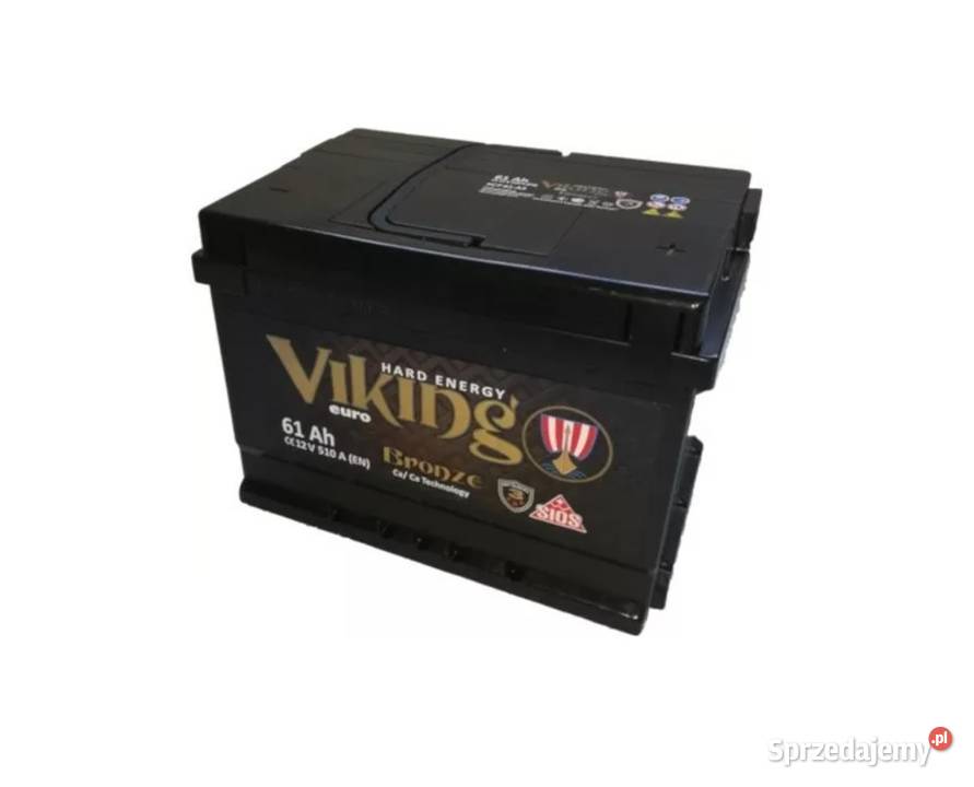 Akumulator VIKING 61Ah 510A P Radomsko