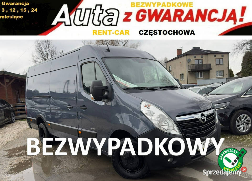 Opel Movano 23 CDTI150ZAREJESTROWANYBezwypadkowy immobilizer Częstochowa sprzedam