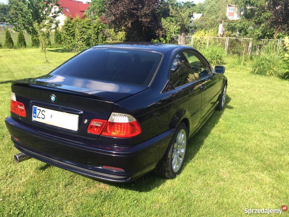 BMW E46 Coupe Lift MPakiet Skóra DVD Navi Kamera garażowany Szczecin