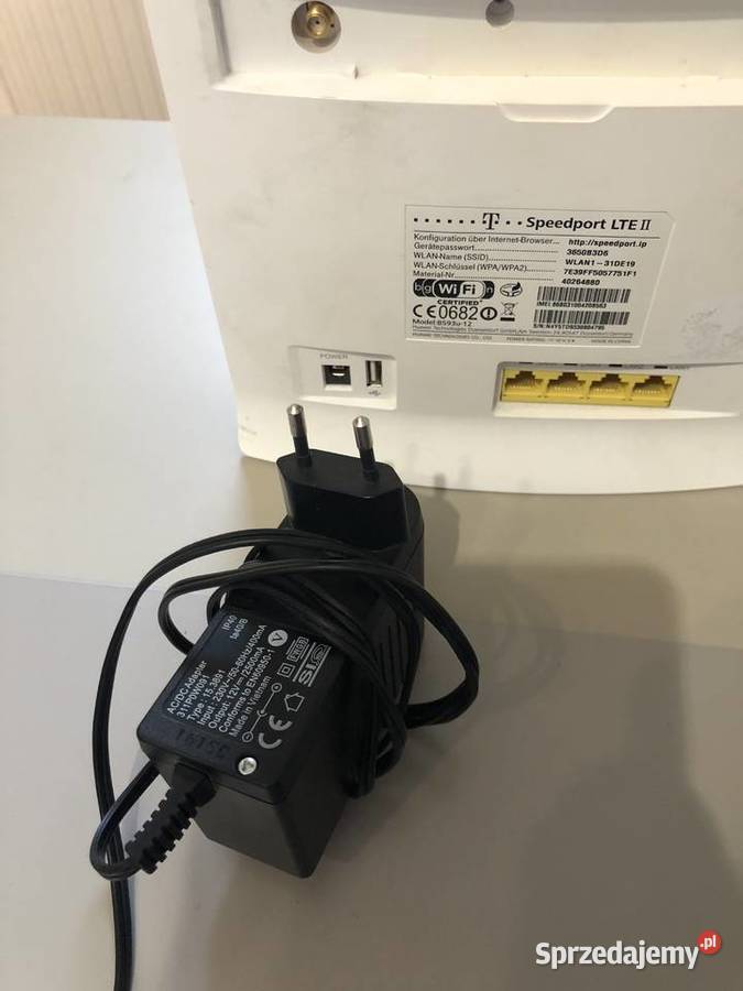 Router Tmobile Speedport LTE II Model B593u12 pomorskie Straszyn sprzedam