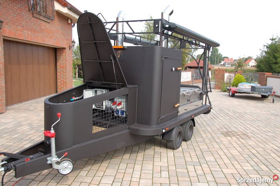 Przyczepa Gastronomiczna TEXAS 2 XXL FishGril Golęczewo