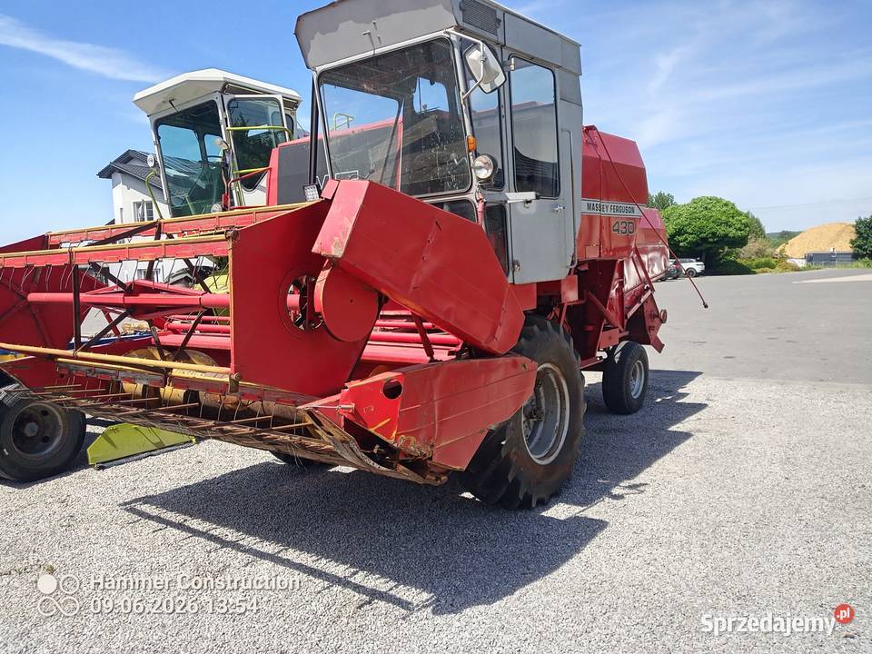 Kombajn Zbożowy Massey Ferguson 430 Massey Ferguson lubelskie Chełm
