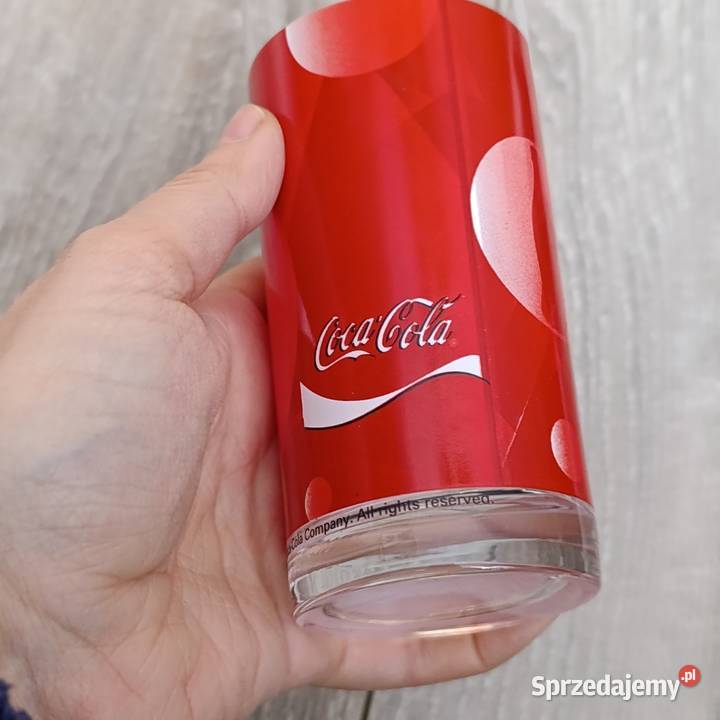 szklanki kolekcjonerskie marki CocaCola Poznań