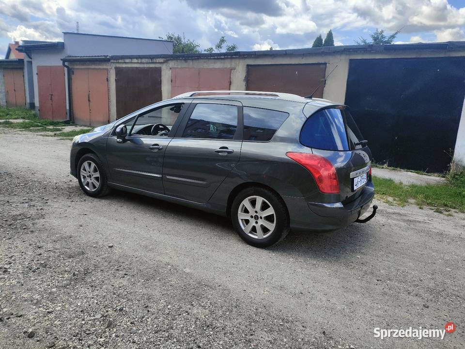 Peugeot 308sw 20hdi 2011 Xenon Panorama dach łódzkie Tomaszów Mazowiecki