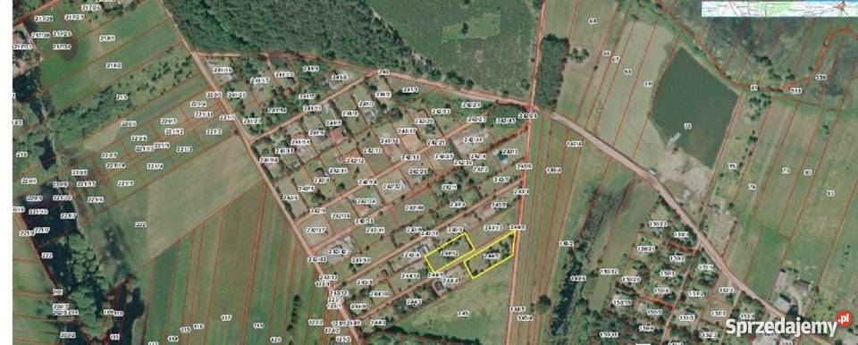 Tanie działki budowlane Ślężany gm Dąbrówka mazowieckie Ślężany