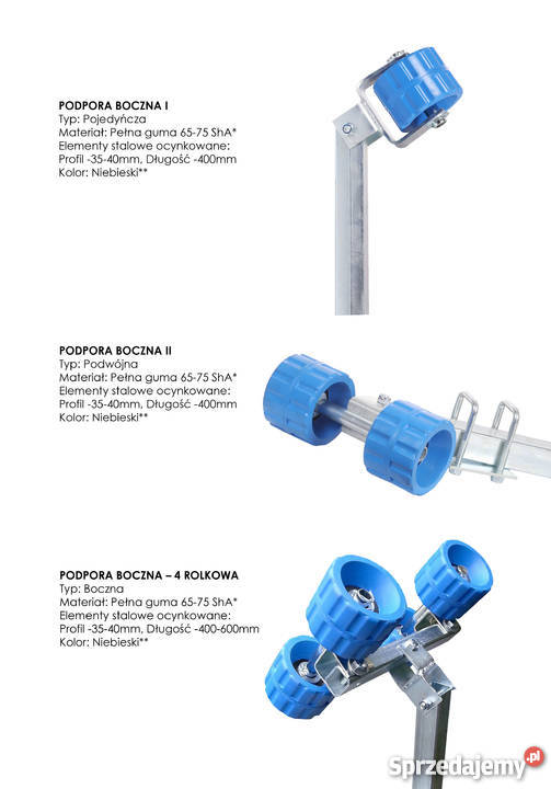 PODPORA DENNA KILOWA Z KOŁAMI 160 POZNAŃCENTRUM