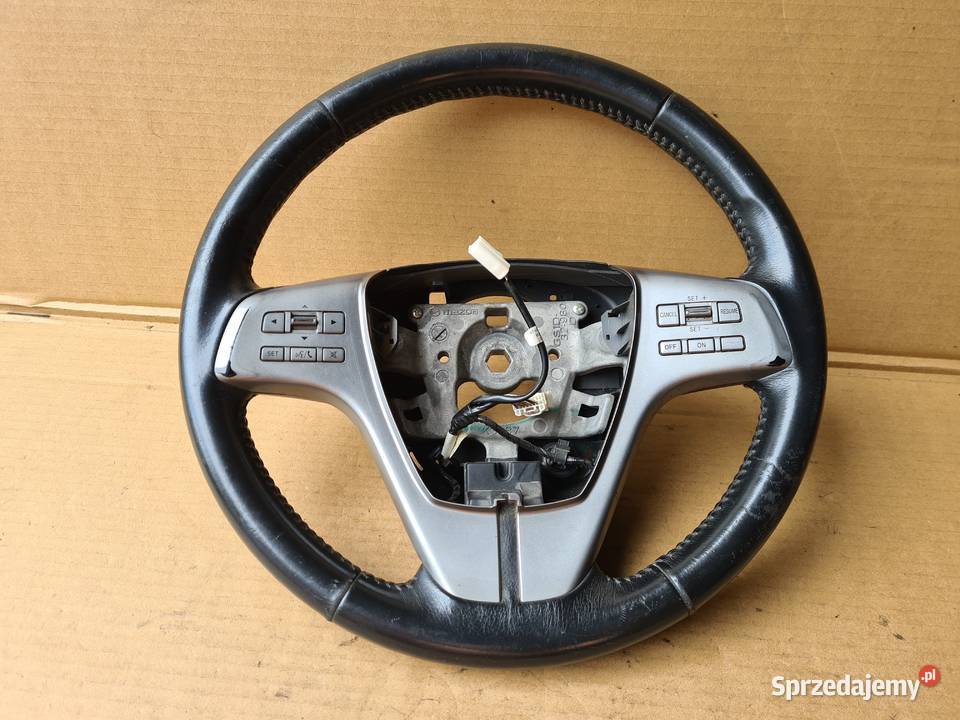 Mazda 6 GH kierownica skóra ŁADNA skórzana Legnica
