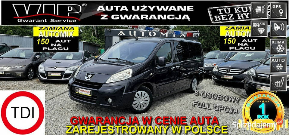Peugeot Expert 8 Os2Xdrzwi Nawiewy20HDI136 Klima
