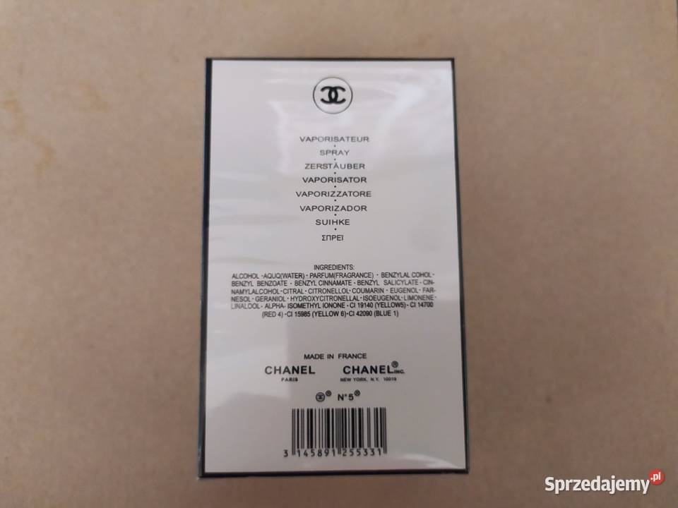 Chanel No 5 100 ml women Łomża