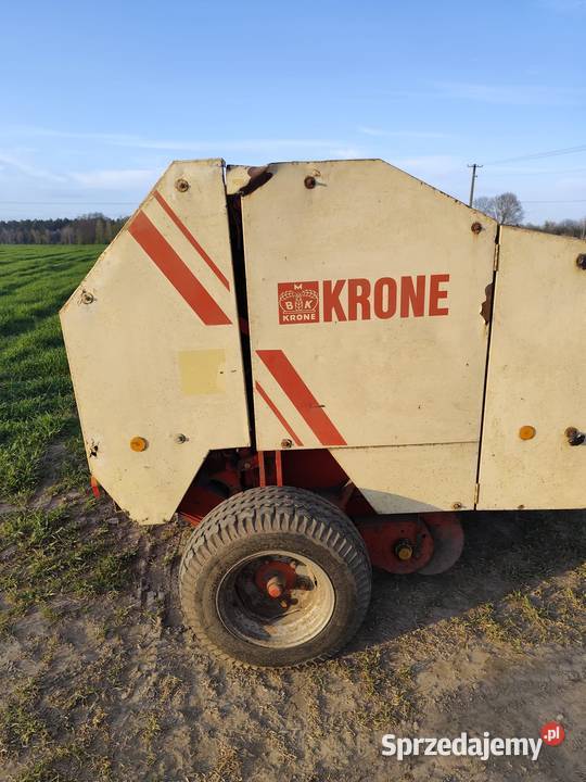 Prasa Krone KR 120 Rolujące (belujące) Stara Kornica