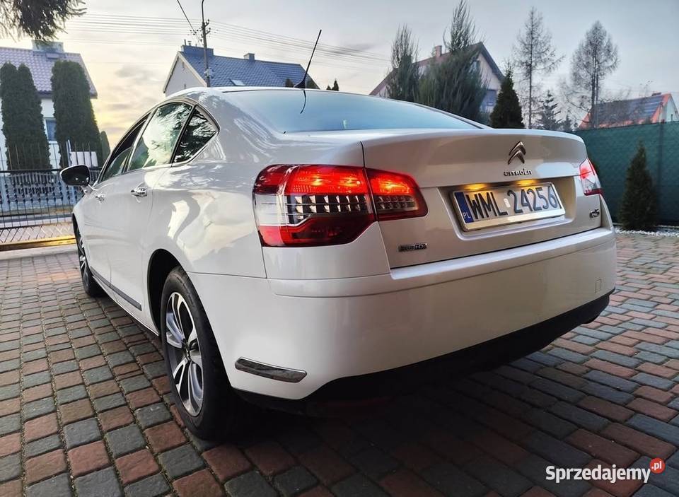 C5 CITROEN Sedan Biała perła Bluehdi manual bez C5 Tłuszcz