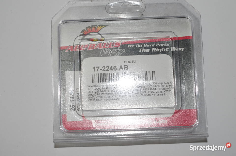 Łożyska koło przód 251444 All Balls Racing Krosno
