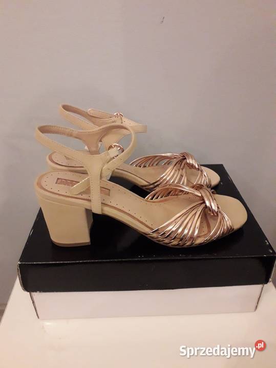 Złote sandałki Miss 38 Kraków