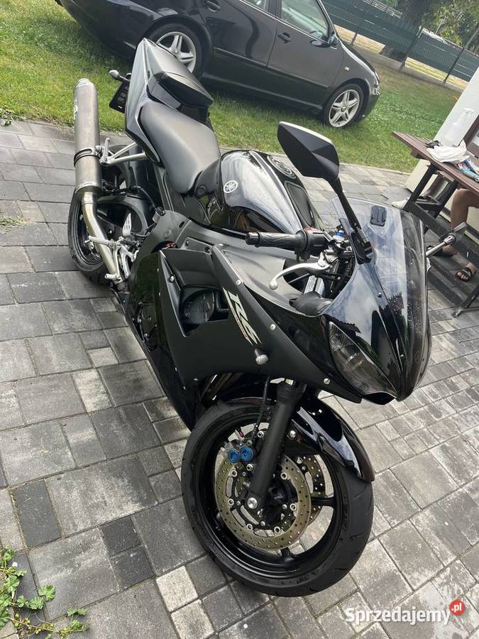 Yamaha R6 rj05 2003 czarna 35500km Wysokie Mazowieckie sprzedam