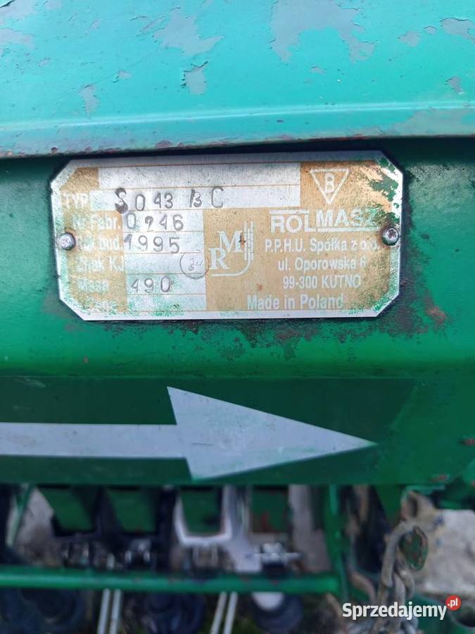 Siewnik zbożowy rolmasz 3 metrowy Wieprz