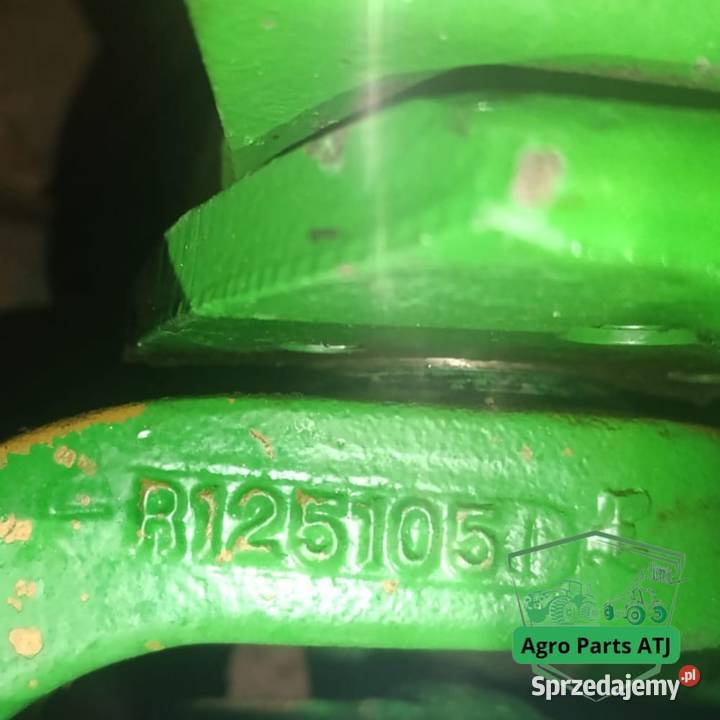 Przednia oś RE60499 R125108 R131358 John Deere Ciechanowiec sprzedam