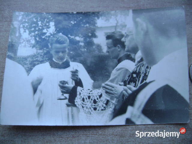 Starocie z PRL Fotografia Karol Wojtyła jako Gdynia