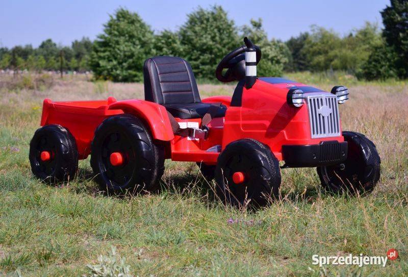 BAWIBUS auto na akumulator TRAKTOR Z PRZYCZEPĄ Myszków