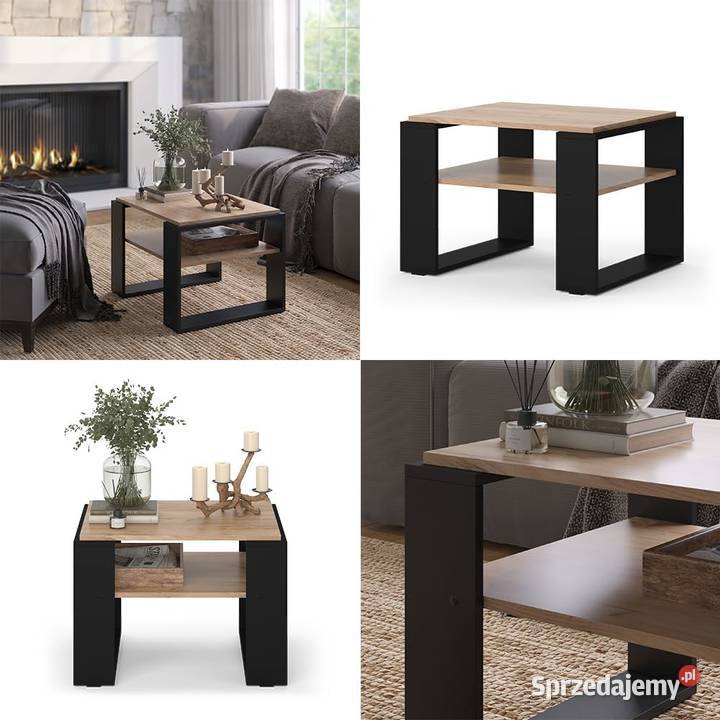 Vicco Stolik kawowy Helm 656 x 462 z półką Gorzyce Wielkie