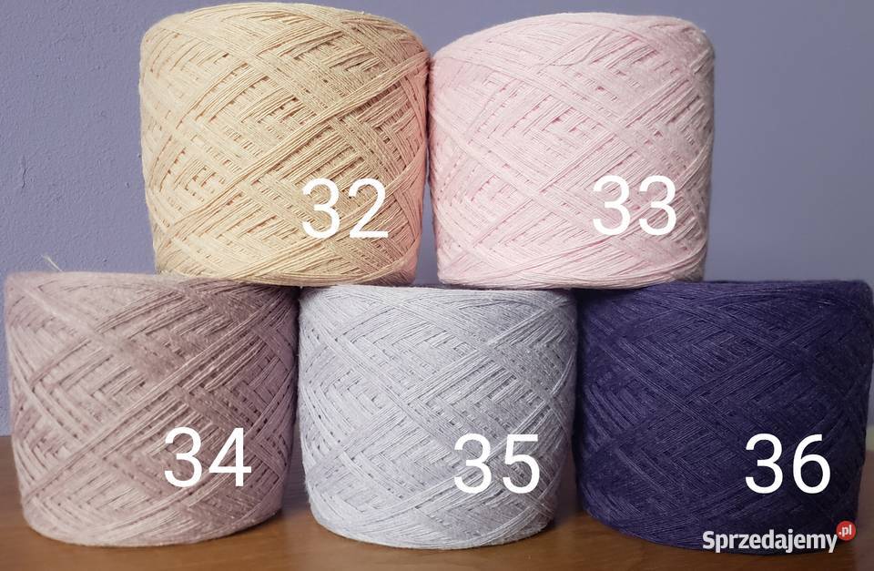 Włóczka 80 bawełna 41 kolor Krynica-Zdrój