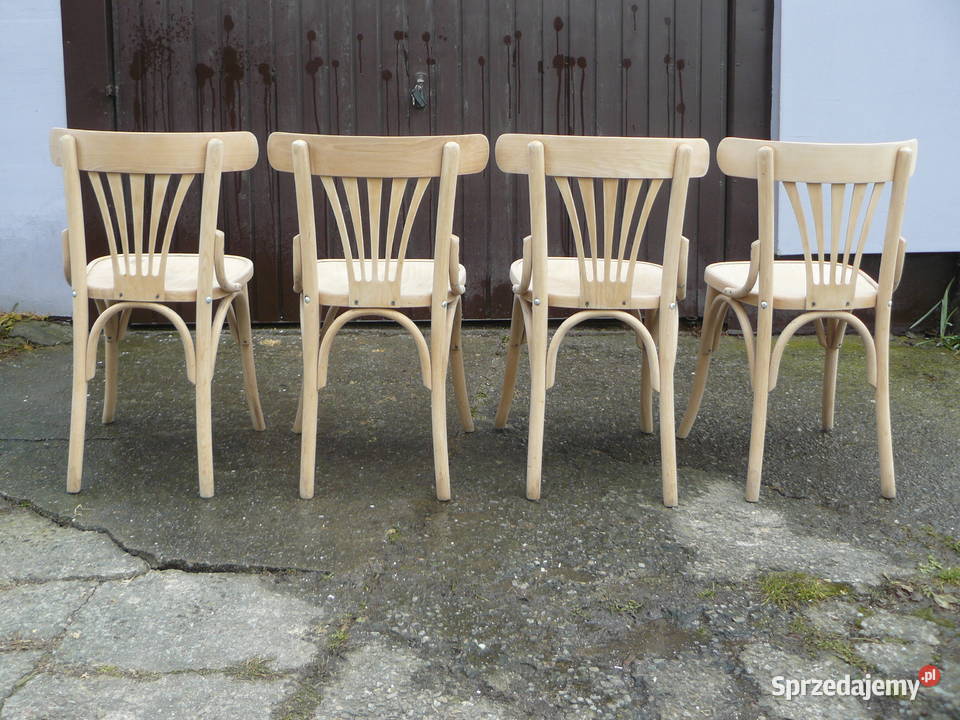 Stare krzesła gięte małopolskie