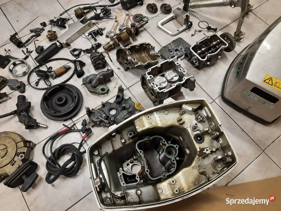 Honda BF15 silnik zaburtowy części rumpel gaźnik dolnośląskie Jelenia Góra