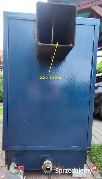 Piec kocioł na węgiel i drewno 29 kW używany Łęgajny sprzedam