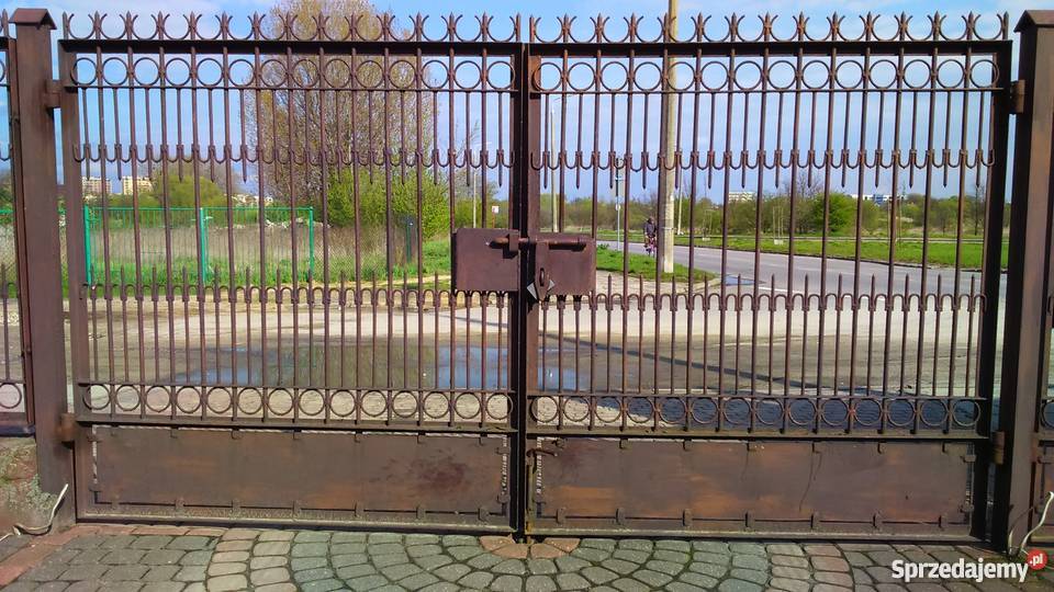 Brama wjazdowa furtka i ogrodzenie metalowe mazowieckie Radom sprzedam