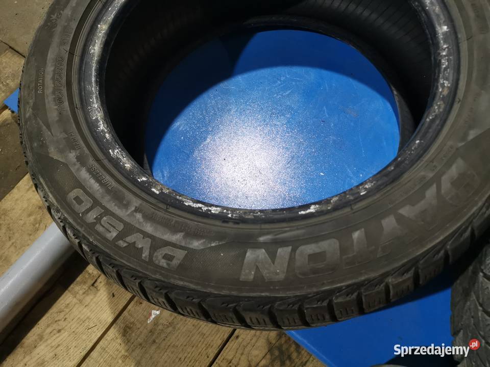 Opony zimowe 205x55x16 podkarpackie Głobikowa sprzedam