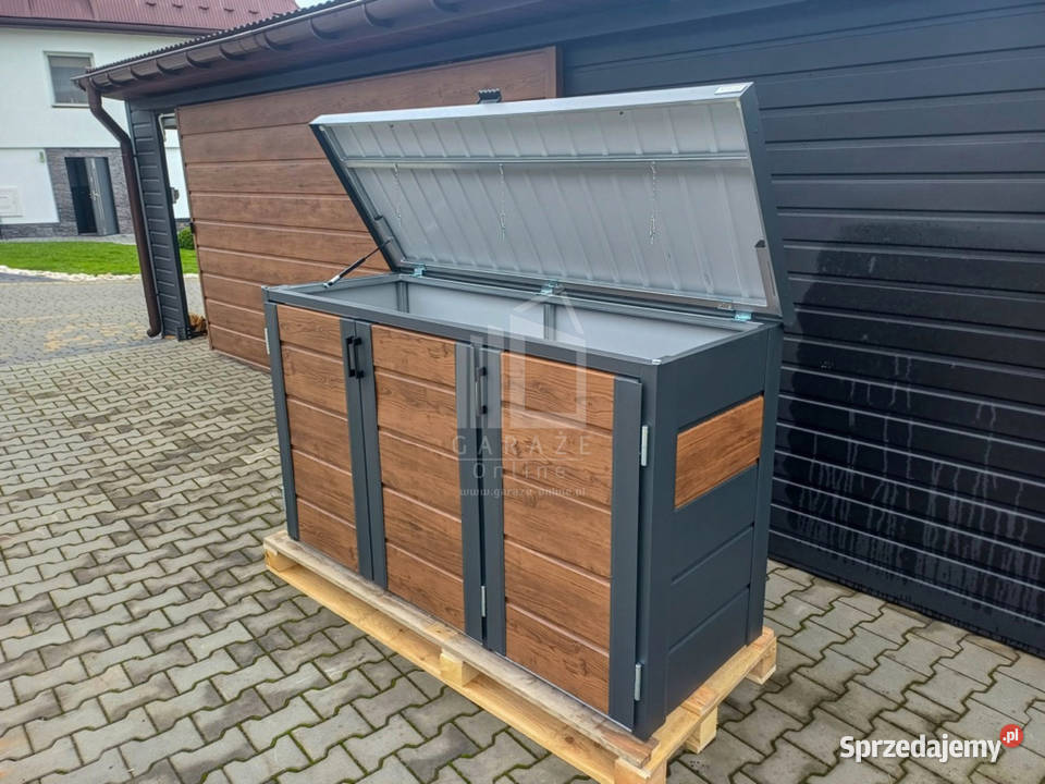 Zabudowa koszy na śmieci wiata obudowa lubuskie sprzedam