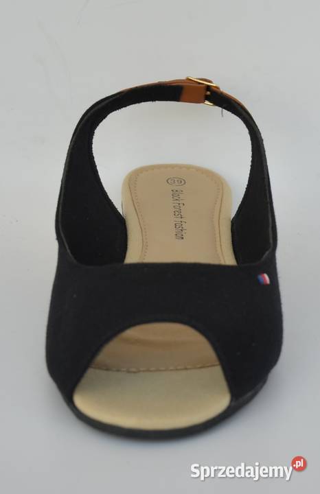 Czarne damskie czółenka rozmiar 36 Żyrardów sprzedam