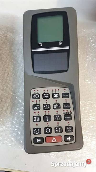 Panel główny OK ekran komputer sterujący koparki Wrocław