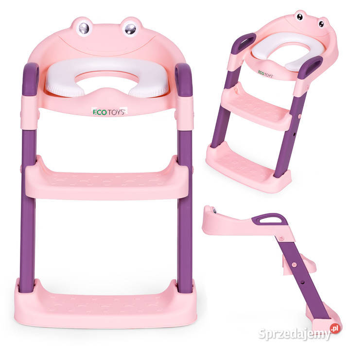 Nakładka na toaletę dzieci ze schodkami i Wanienki i nocniki Smogorzów