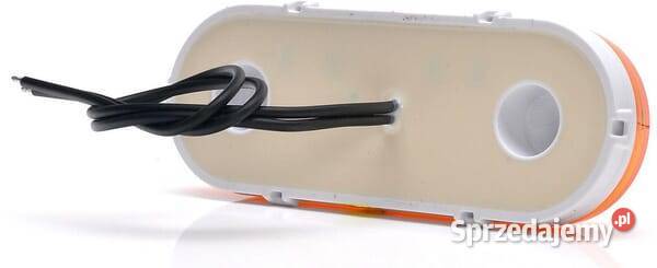 Lampa obrysowa LED prostokątna 1224V z przewodem Oświetlenie